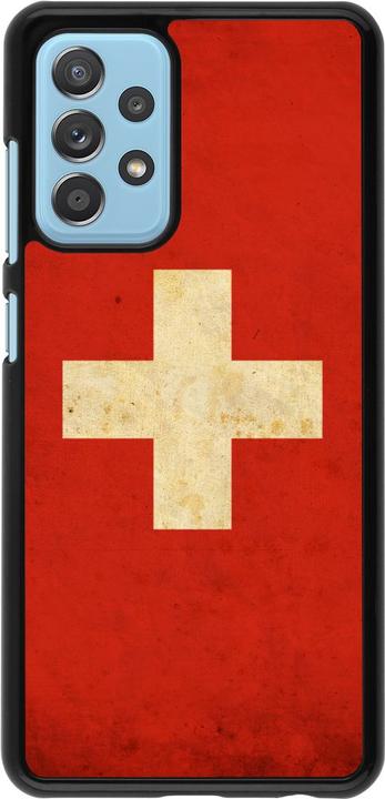 Actual product image PhoneLook Cover 5G Vintage Flag SWISS (Samsung Galaxy A52)