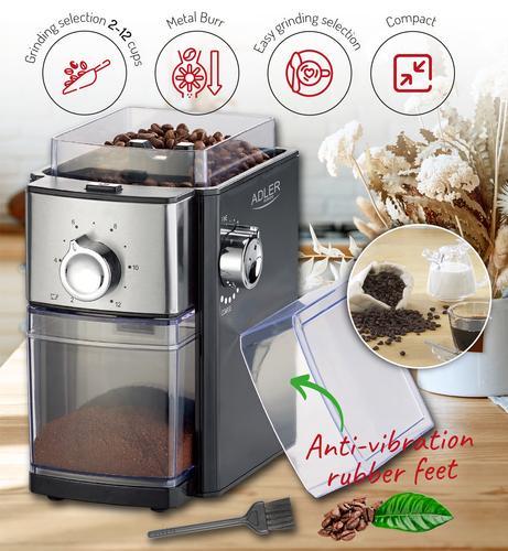 Actual product image Adler AD 4448 coffee grinder Black