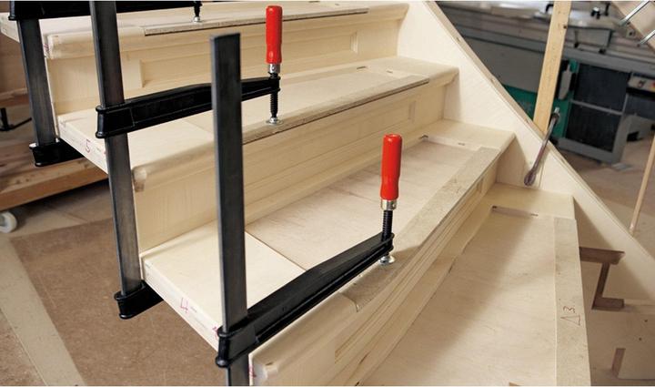 Actual product image Bessey Deep-clamping screw clamp TGNT-K (800 mm)