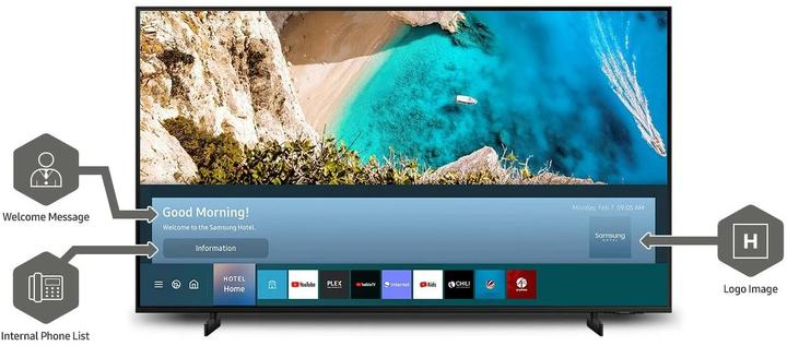 Image du produit Samsung HG43AU800 (43", LED, 4K)