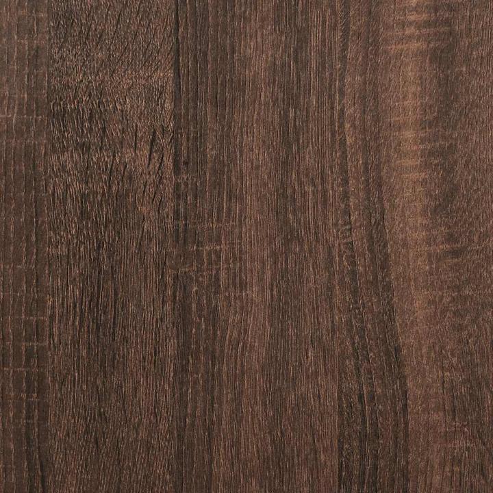 Produktbild VidaXL Schreibtisch Braun Eichen-Optik 102x50x75 cm Holzwerkstoff Bürotisch (102 x 50 x 75 cm)
