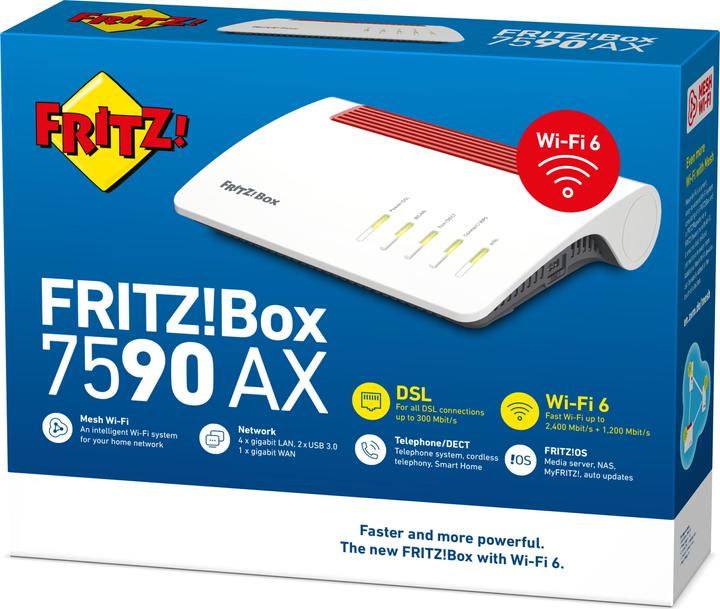 Immagine prodotto AVM FRITZ!Box 7590 AX Edition A/CH