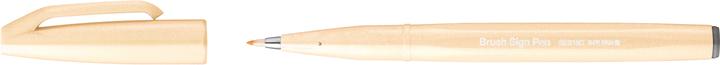 Actual product image Pentel Brush Sign Pen (pale orange, 1 x)