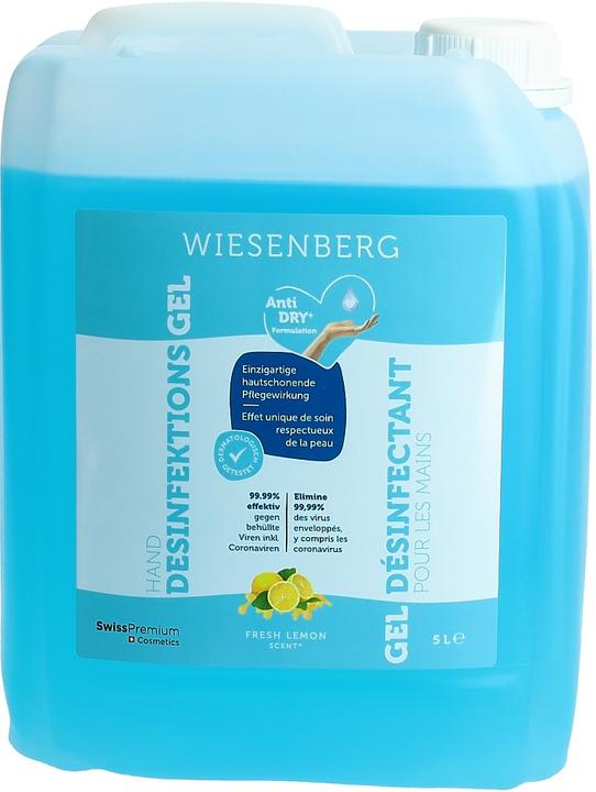 Image du produit Wiesenberg Gel désinfectant pour les mains gel (5000 ml)