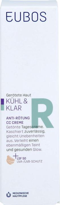 Actual product image Eubos K&K Anti-Roet Cc Cre (30 ml, Day cream, SPF 50)