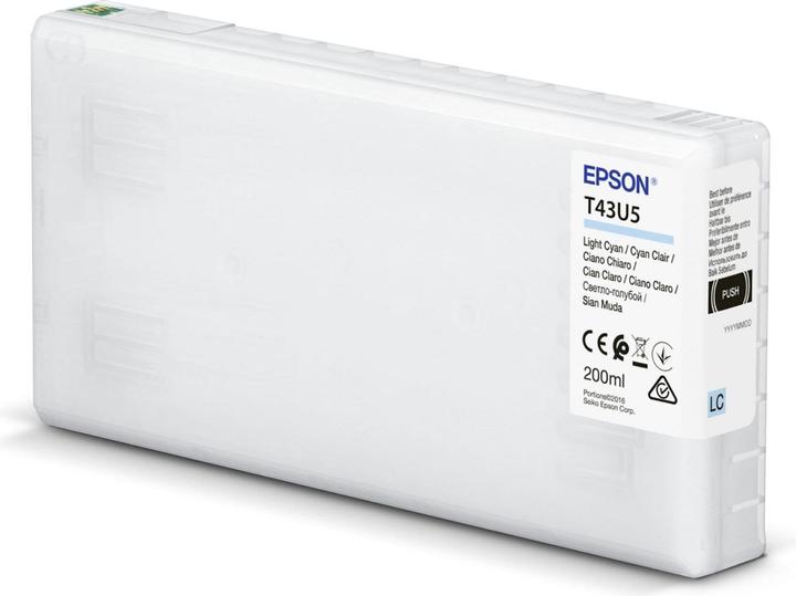 Actual product image Epson C13T43U540 Light Cyan 220ml (LC)
