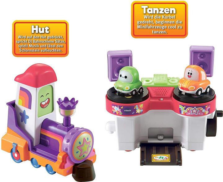 Produktbild VTech Tut Tut Cory Flitzer - DJ Bahnschiene