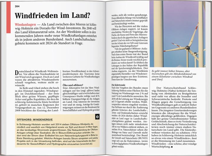 Produktbild Reise-Taschenbuch Reiseführer Sylt, Föhr, Amrum (Deutsch, Claudia Banck, 2025)