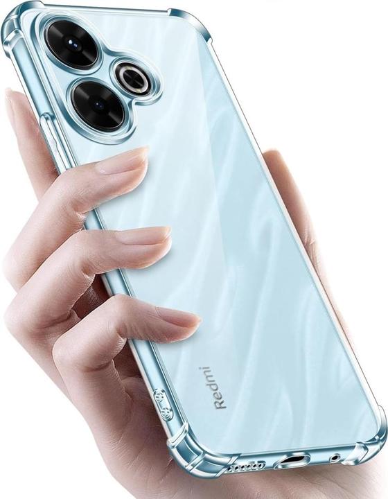 Actual product image Screenguard Crystal Soft Airbag Bumper (Xiaomi Redmi 13)