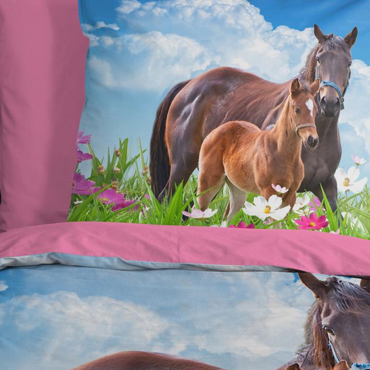 Image du produit Good Morning Dora (Set de linge de lit, 135 x 200 cm, 80 x 80 cm)