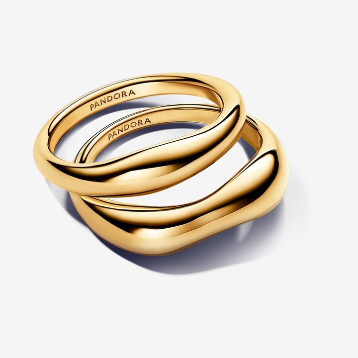 Produktbild Pandora Organisch Geformte Stacking Ringe (54)