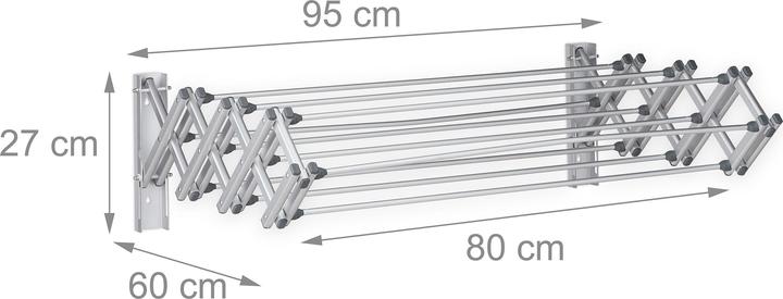 Actual product image Relaxdays Wandtrockner (8 m)