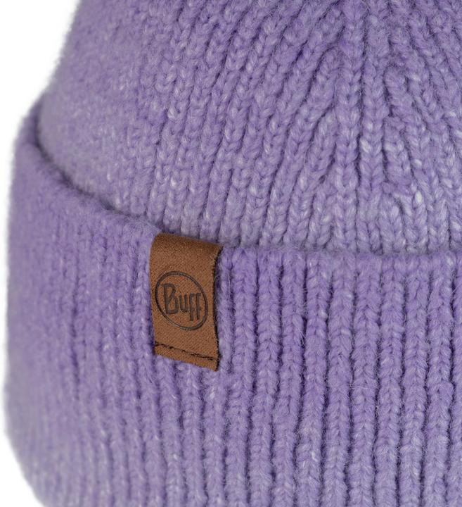 Buff Knitted Hat Marin Lavender