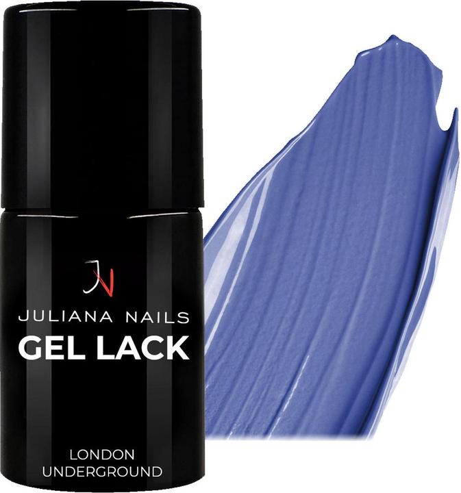 Actual product image Juliana Nails Gel Lack London Underground (London Underground, UV gel varnish)
