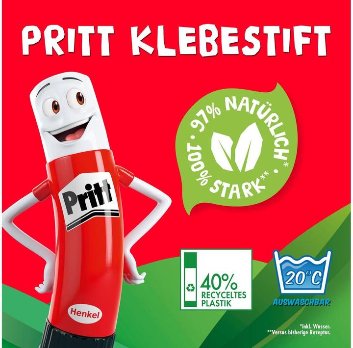 Actual product image Pritt Glue stick