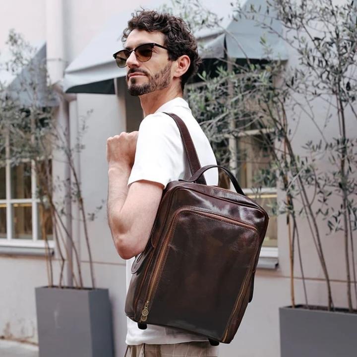 Produktbild Only-Bags.Store Herren Lederrucksack