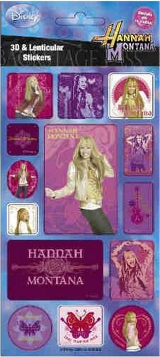 Actual product image Hannah Montana 3D Stickers