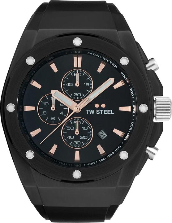 Produktbild TW-Steel CE4102 CEO Tech Chronograph Herrenuhr 44mm 10ATM (Chronograph, 44 mm)