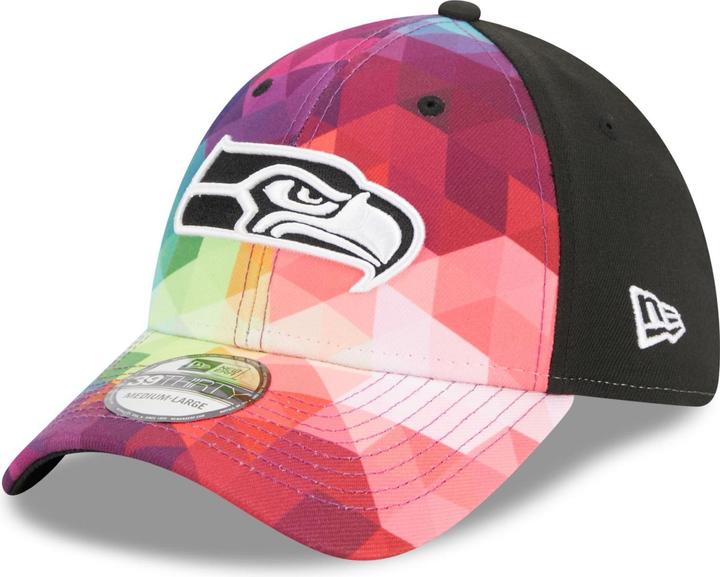 Actual product image New Era 39Thirty Cap - CRUCIAL CATCH Seattle Seahawks (S, M)