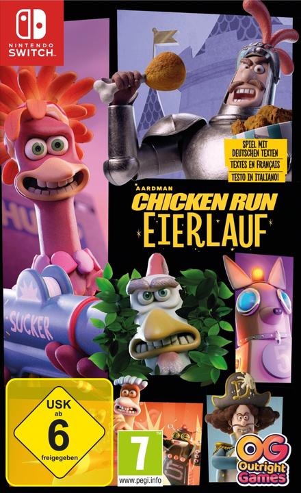 Produktbild Game Chicken Run: Eierlauf (Switch, DE)