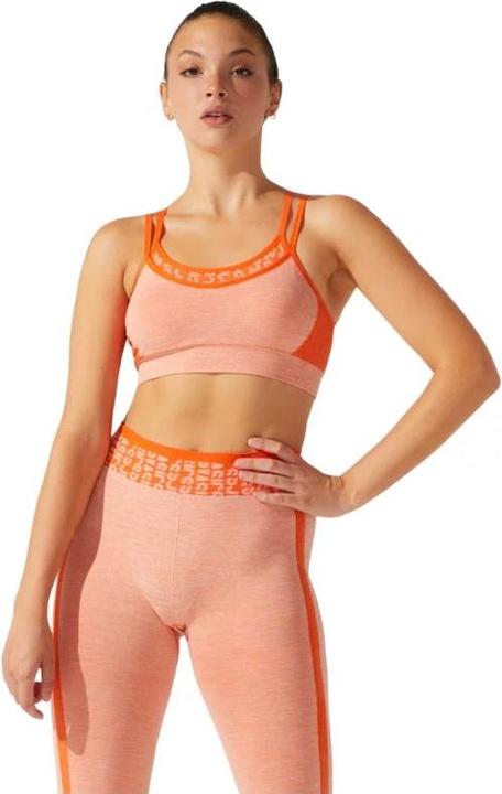 ASICS Performance Asics Cropped Logo Seamless Bra 2032B791-800 - M (M)