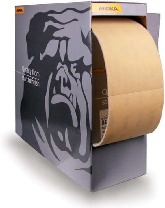 Mirka Goldflex Soft Rouleau de papier abrasif 115x125mm P240 - 200 pièces. ( 2912707025 ) (P240)