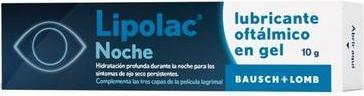 Image du produit Bausch + Lomb Bausch & Lomb Lipolac Night Lubricating Eye Gel 10g (Gel pour le soin des yeux, Nuit)