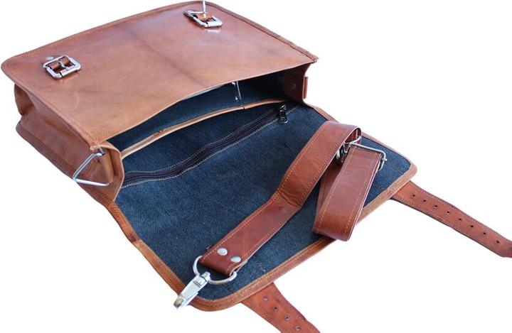 Actual product image Saora Nesta 13" Genuine Leather Business Laptop Bag (13", Universal)