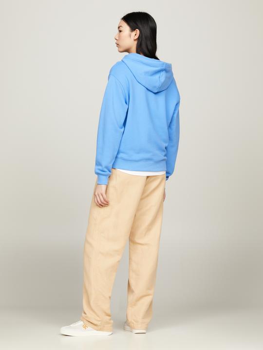 Immagine prodotto Tommy Hilfiger Maglia con cappuccio con bandiera del Regno per le donne sul petto (S)