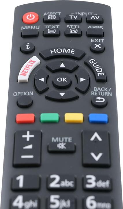 Actual product image Panasonic Original remote control N2QAYB001009, N2QAYB000047, N2QAYB001010 (Device-specific remote control)