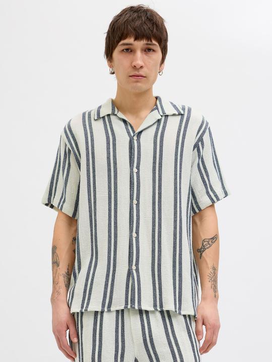 Produktbild Jack & Jones Jorcoba Stripe Resort Shirt Ss Sn (XL)