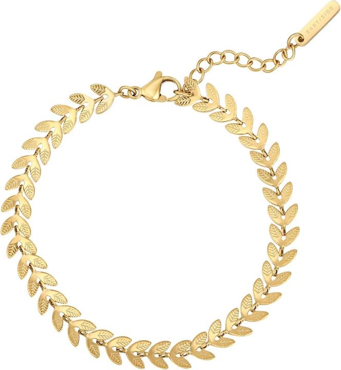 Eastside Damen Armband Blatt - 37554 (17 cm, Edelstahl)