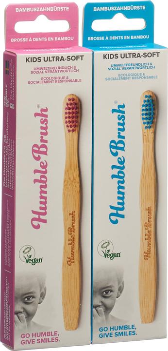 The Humble Co. Single toothbrush mix colour children children (1 x)