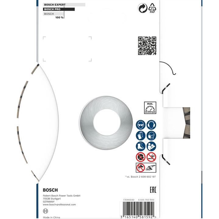 Produktbild Bosch Professional Zubehör PRO Concrete Diamanttrennscheibe, 150 x 22,23 mm