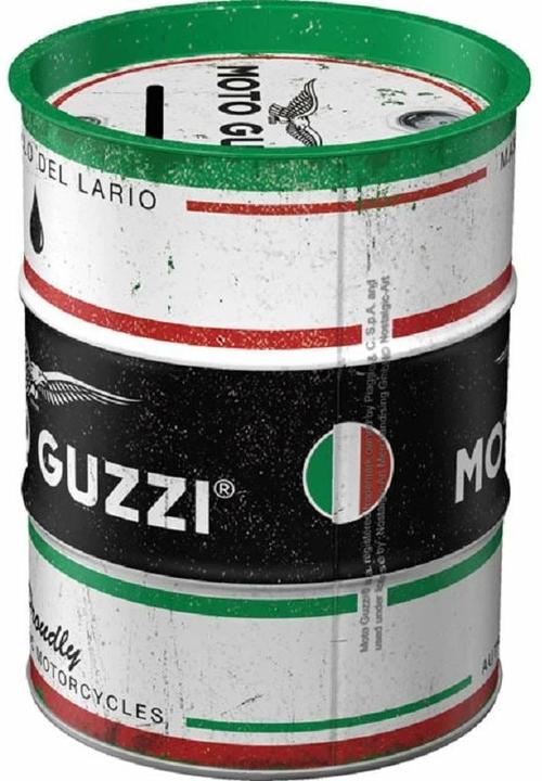 Produktbild Nostalgic-Art Merchandising Spardose Moto Guzzi Schriftzug (12 x 9 x 9 cm)