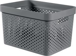 Image du produit Curver Infinity Box à pois, 17 L Anthracite (17 l)