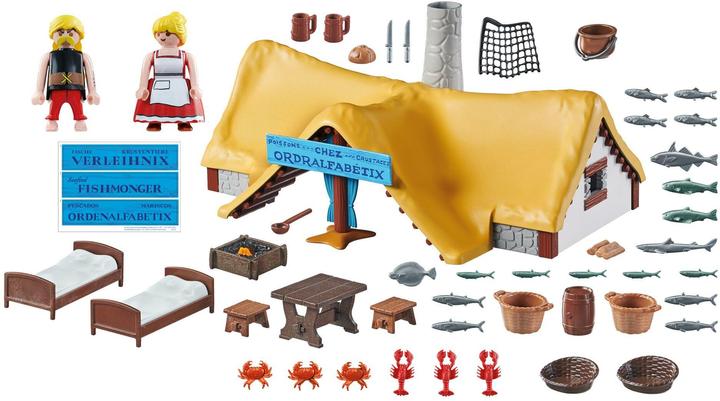 Image du produit Playmobil 71266 Astérix : La cabane de Verleihnix (71266, Playmobil Astérix)