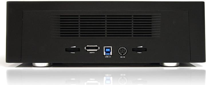 Produktbild StarTech 4 Bay Festplatten Kopierstation USB 3.0 / eSATA auf SATA - HDD 1:3 Duplikator - Standalone Festpl...