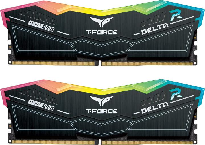 Actual product image Team Group D532GB 7600-36 Delta RGB bk K2 TEM (2 x 16GB, 7600 MHz, DDR5 RAM, DIMM)