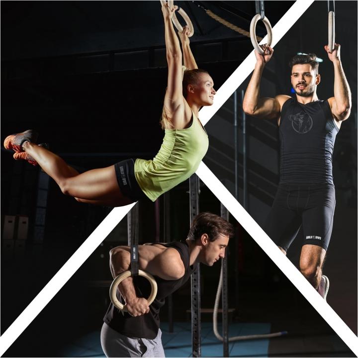Image du produit Gorilla Sports Anneaux de gymnastique