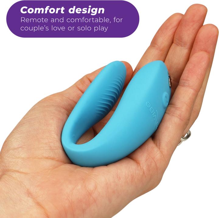 Produktbild We-Vibe Sync Go Remote Control Rechargeable Clitoral and G-Spot Vibrator (Blue)