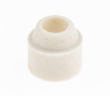 Actual product image Rs Pro White ceramic fishspine beads 4.5mm bore