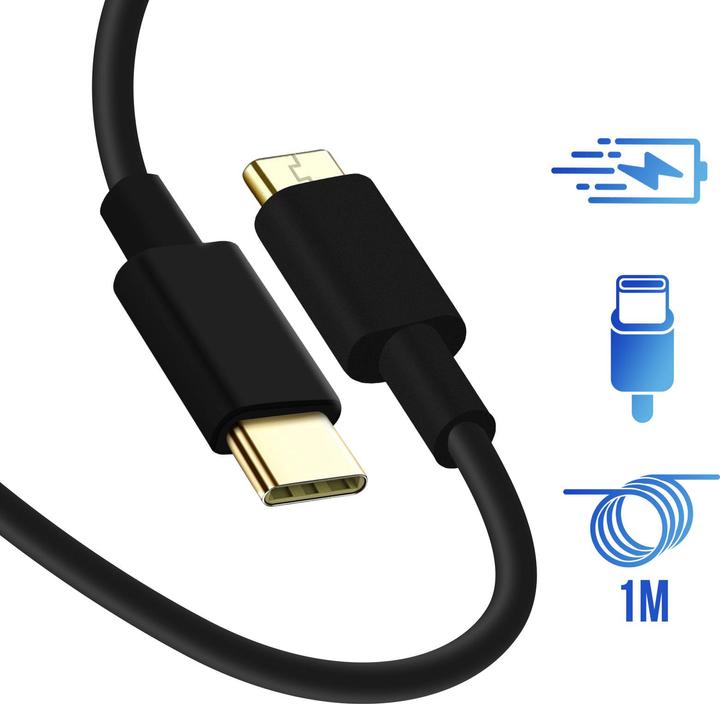 Actual product image Mayaxess iPhone 16 / 15 USB-C cable 1m (1 m, USB 3.2 Gen 1)