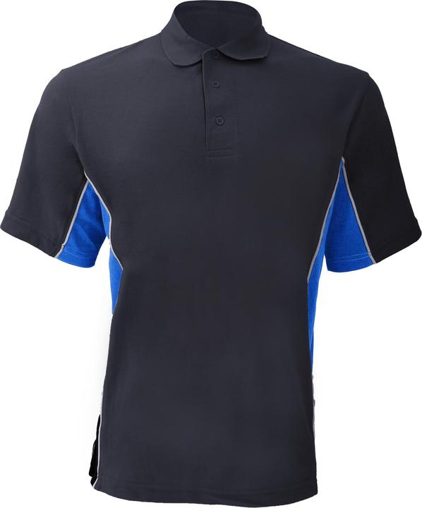 Gamegear Track Piqué PoloShirt Kurzarm Einsätze in Kontrastfarbe