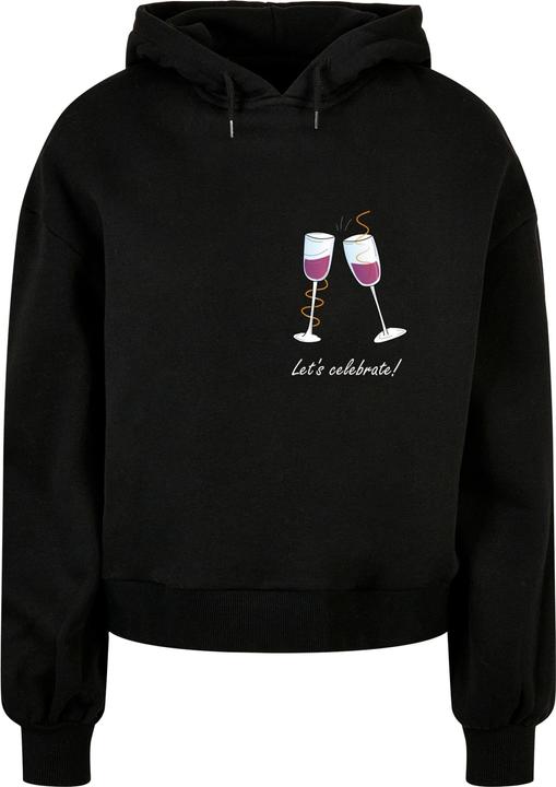 Merchcode Ladies Let's celebrate Organic Oversized Hoody - 113247