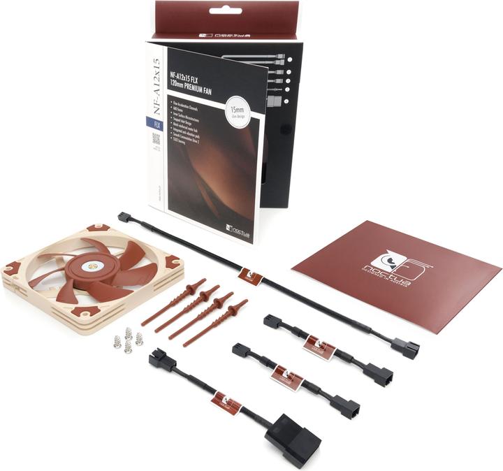Actual product image Noctua Nf-A12x15 Flx (120 mm, 1 x)