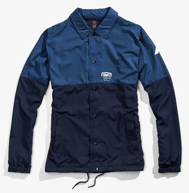 100% 39010-015-12 Ascott Trainer Jacke, Erwachsener, L, Blau (L)