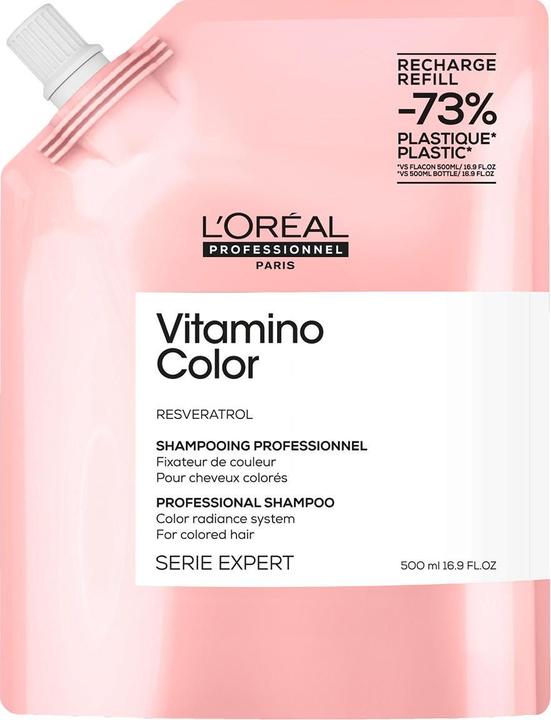 L'Oréal Professionnel Serie Expert Vitamino Colour Refill (500 ml, Shampoo liquido)