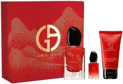 Image du produit Giorgio Armani Si Passione Set - Eau De Parfum Spray 50ml, Eau De Parfum 7ml, Body Lotion 50ml (Set parfum)