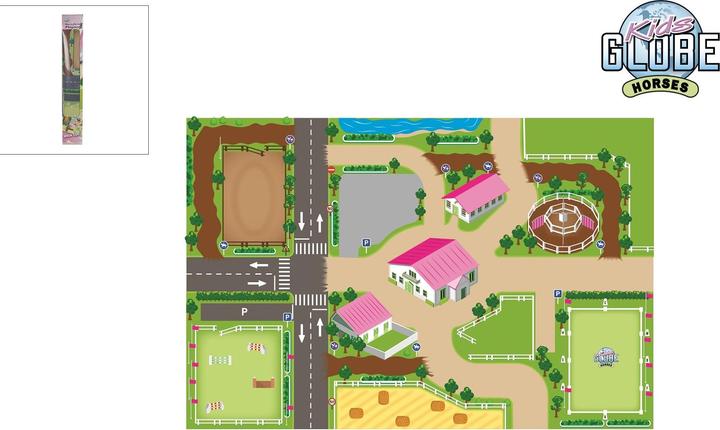 Image du produit NoName Tapis de jeu école d'équitation (150 x 100 cm)